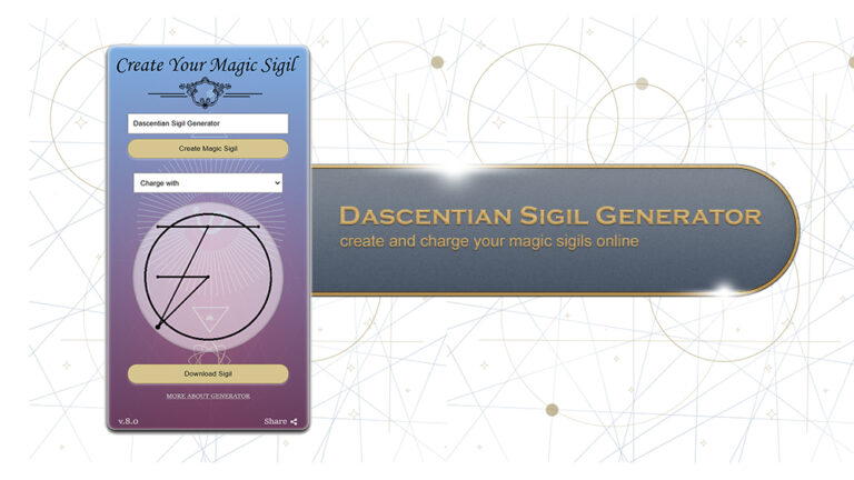 cover w dascentian sigil generator
