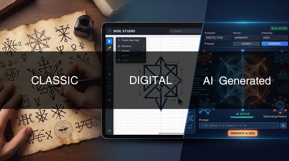 Classic Digital Aigenerated Dascent